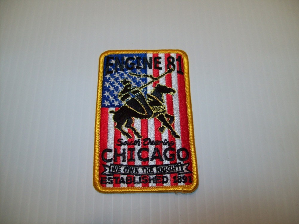 Chicago Fire Department Engine 81 Patch