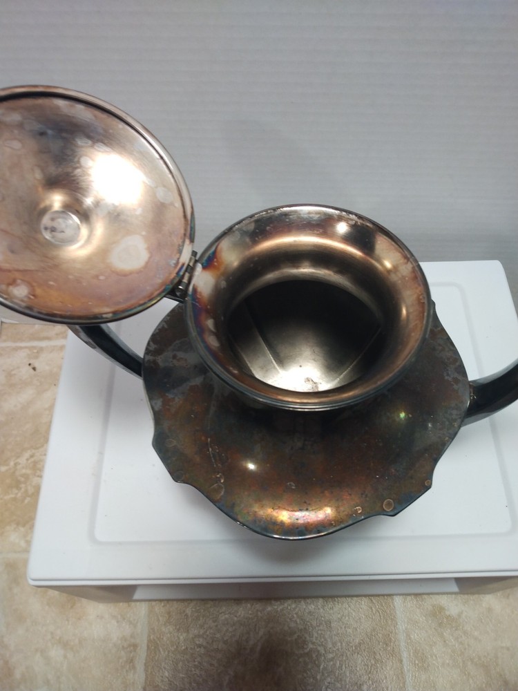 Silverplated Tea Set Forbes Pattern 264, Includes Creamer, Sugar,lid and Teapot