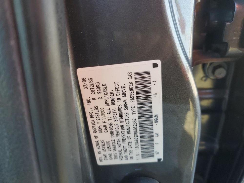 Driver Left Front Window Regulator Electric Fits 04-08 TL 4831458