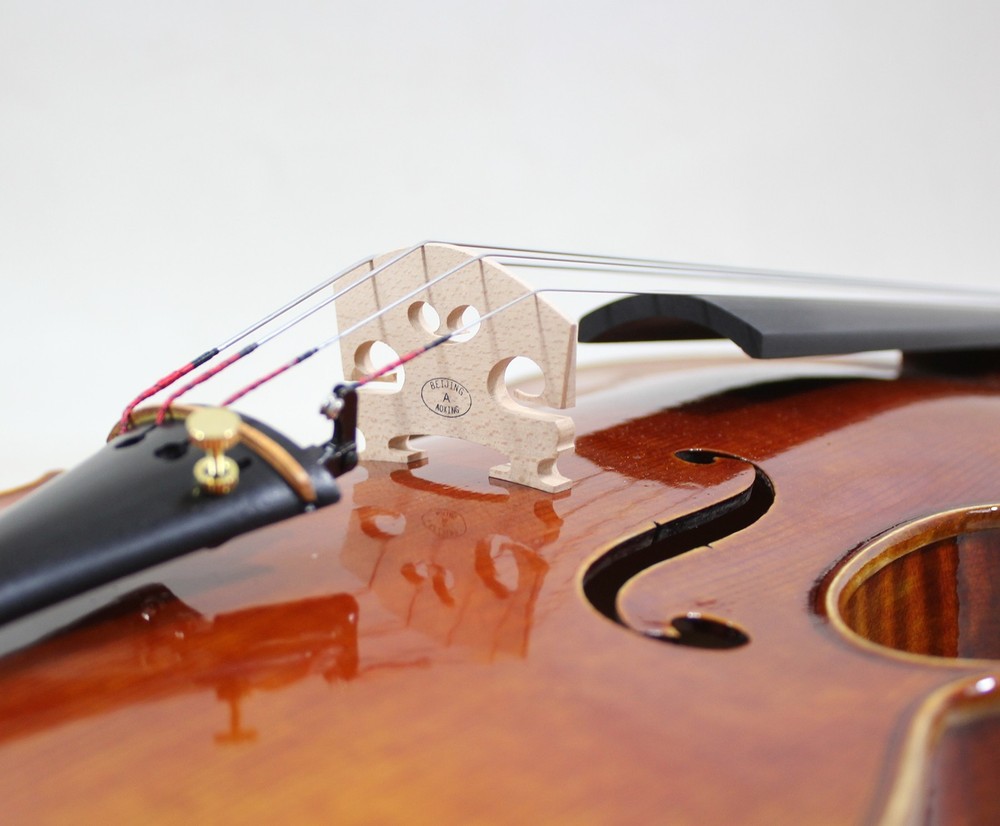 Master Performance!A Strad Viola Copy,16 inch,#8877 Aubert bridge