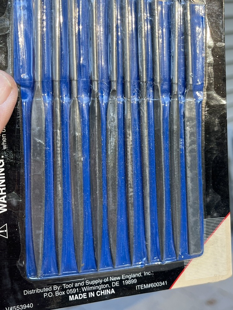 Bench Basics 10 Piece Needle File Set Carbon Steel