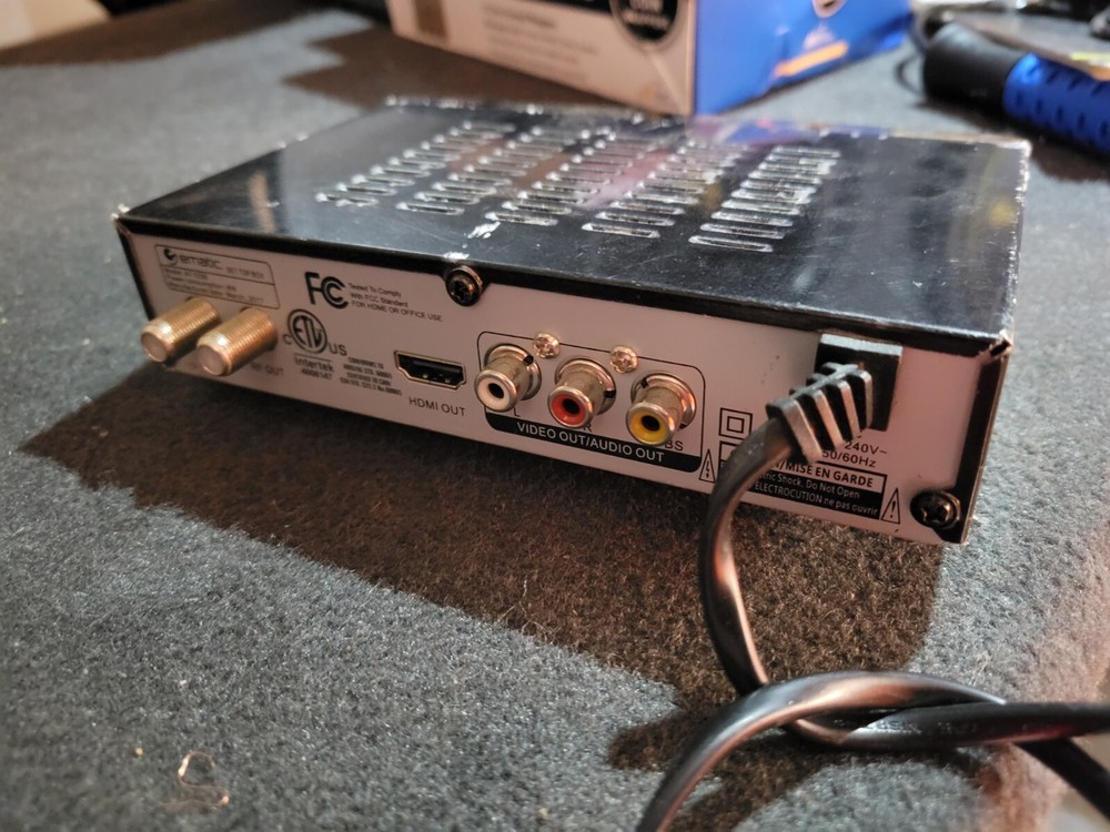 Ematic AT103B Digital Converter Box DVR Recorder NO REMOTE