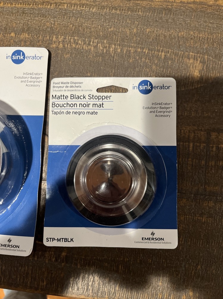 insinkerator silver flange and silver stopper