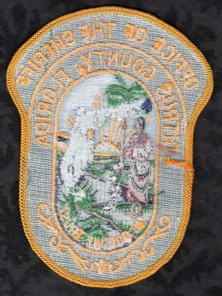 Citrus County Florida Sheriff Shoulder Patch