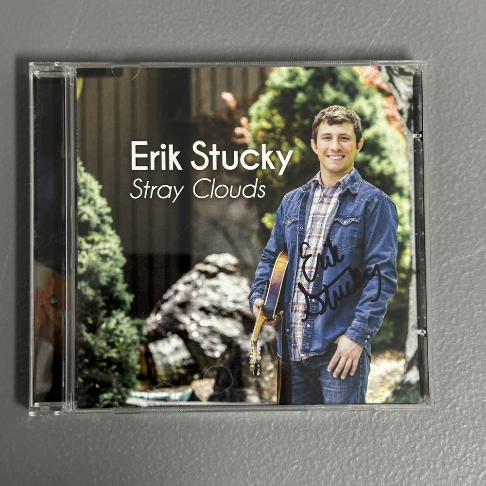 Erik Stucky Stray Clouds Cd Autographed Signed 2017