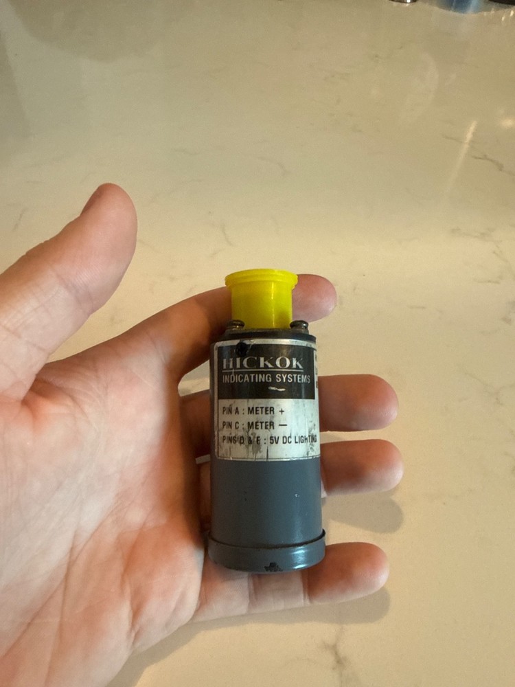 Learjet 60 Aileron Trim Indicator Guage