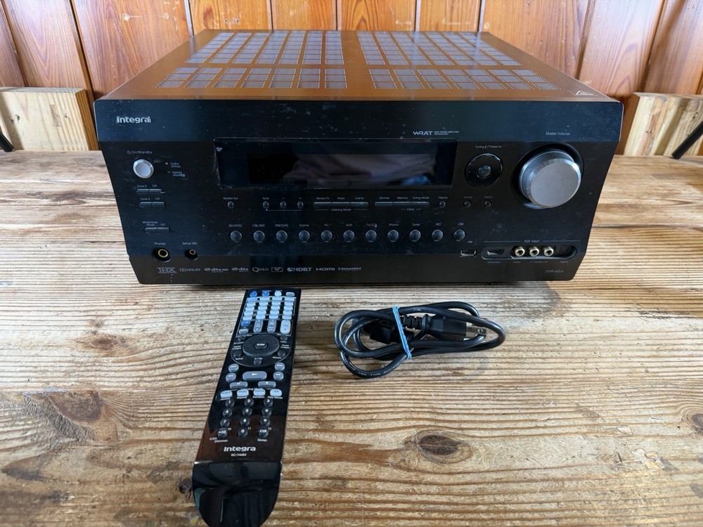 Integra 9.2-Channel Network A/V Receiver Model #DTR-60.6 - Bundle W/ Remote