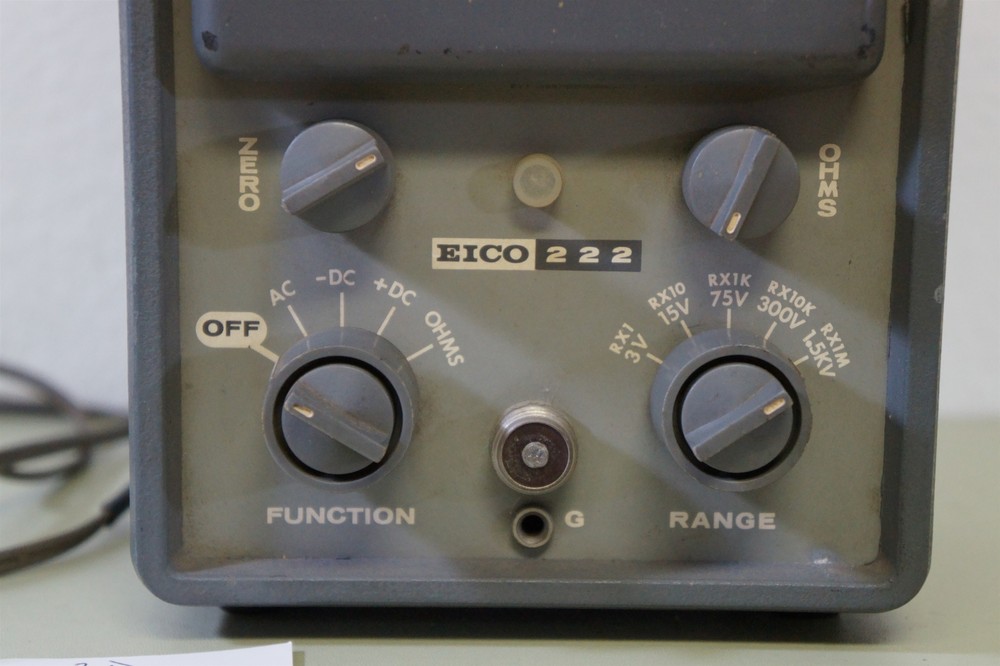 Eico 222 Vacuum Tube Voltmeter