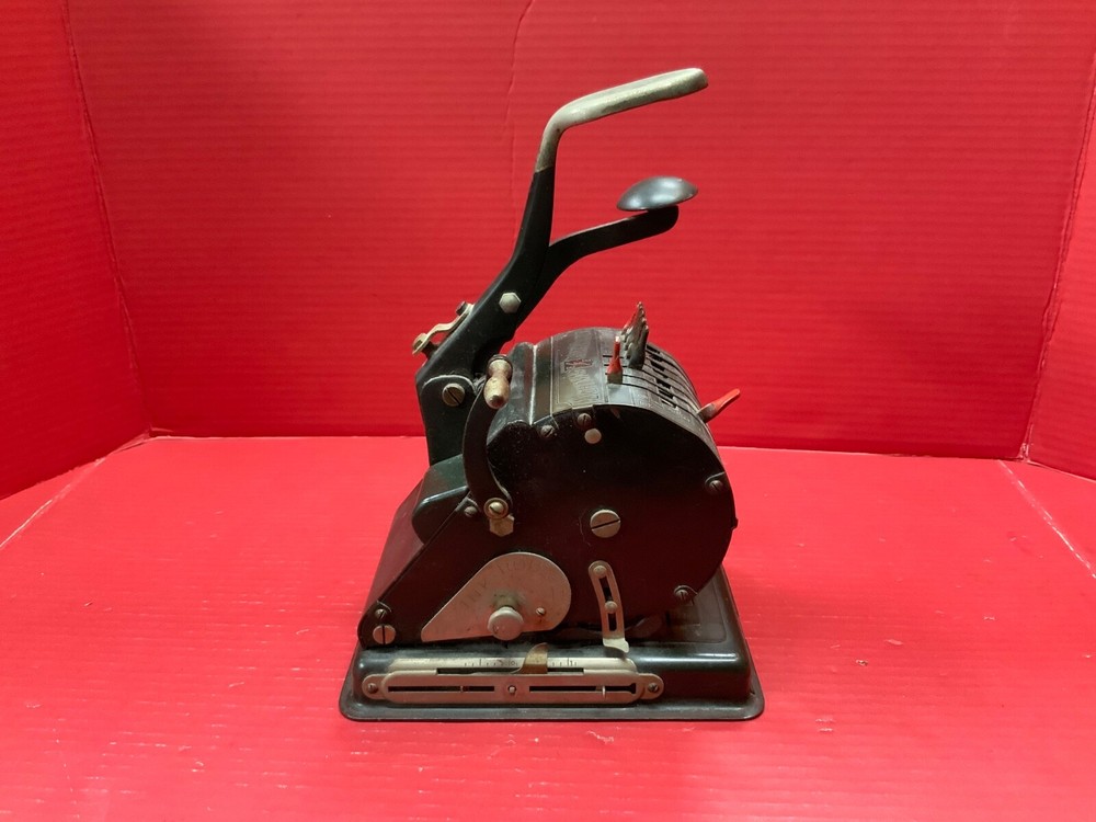 Vintage Lightning Check Writer Series 500