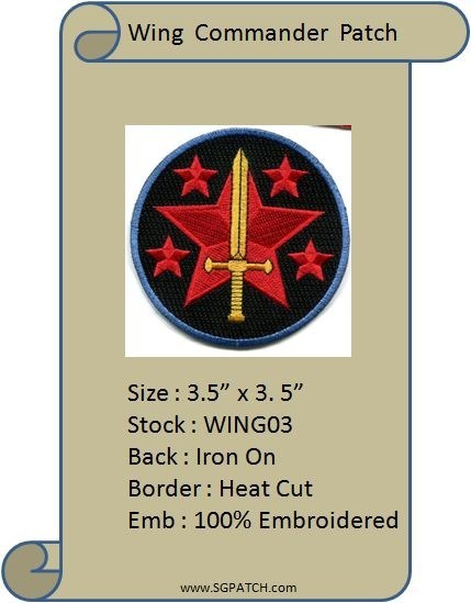 WING COMMANDER -TERRAN CONFEDERATION PATCH - WING03