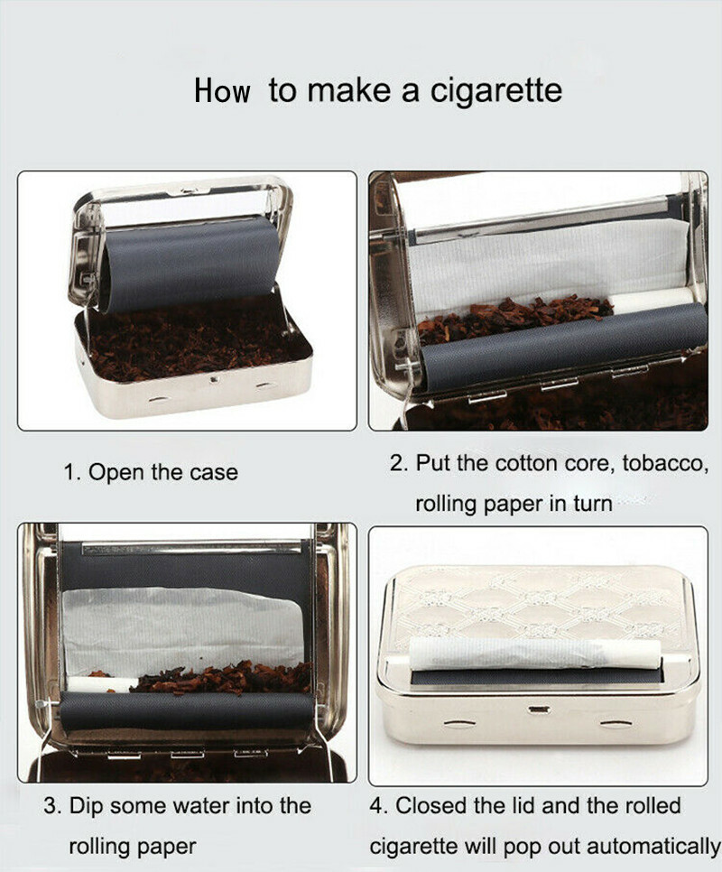 70mm Automatic Tobacco Cigarette Roller Case Rolling Machine Tobacco Roller Box