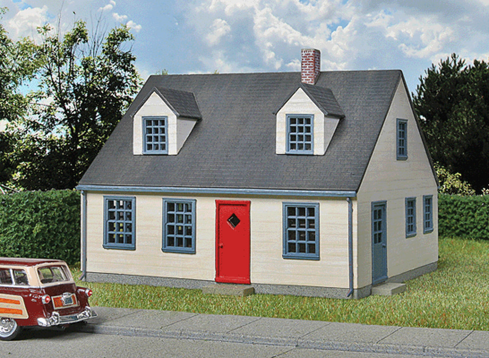 NEW Walthers HO Structuer Kit Cape Cod House 933-3776