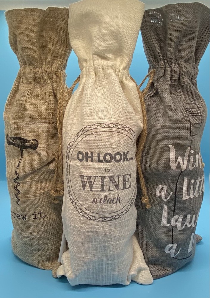 Levtex Wine Bag  3 Pieces
