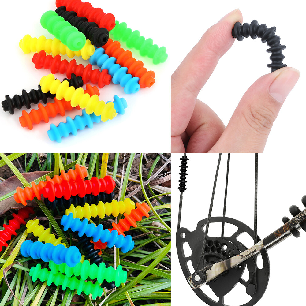 Bowstring Stabilizer CompoundBow String Damper Archery Silencer Shooting Hunting