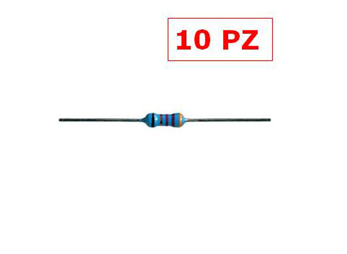 RSS.154 PRECISION RESISTANCE LAYER MET. GREAT. 1% 1/4W 154 OHM CONF.10PZ