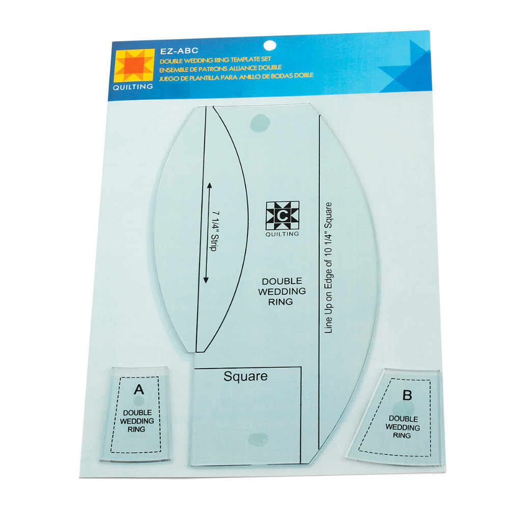 Multifunctional clothing patchwork ruler Manual stitching ruler/Firmruler EZ-ABC