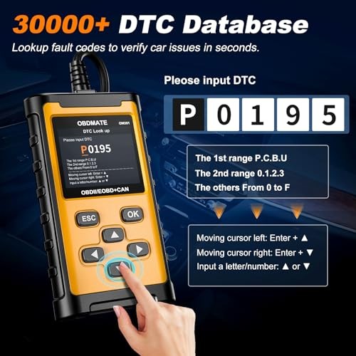 Car Scanner, Read&Clear Codes| Wireless Printing| Battery Voltage Test|