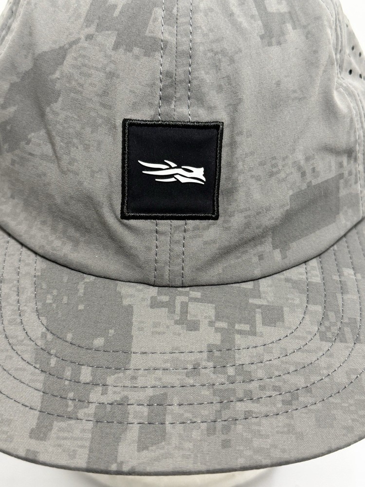 Sitka Gear Lo-Pro Unstructured Lightweight Gray Adjustable Strapback Hat Cap