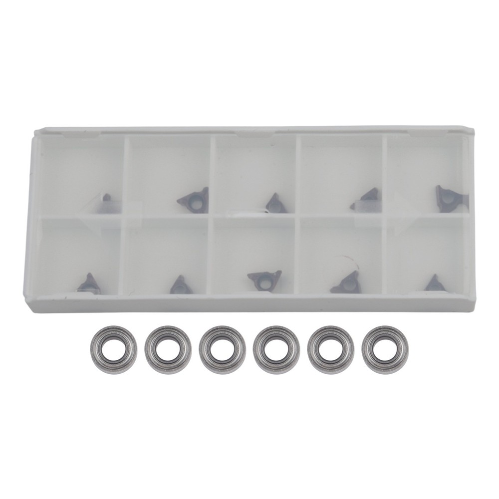 Efficient Indexable Inserts with 5 Bearings for Various Materials Processing