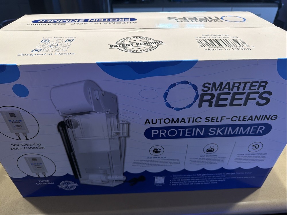 Smarter Reefs Automatic Self-cleaning Protein Skimmer
