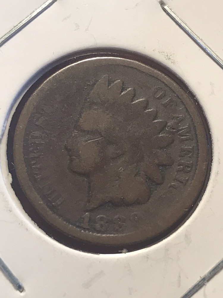 1889 Indian Head One Cent.