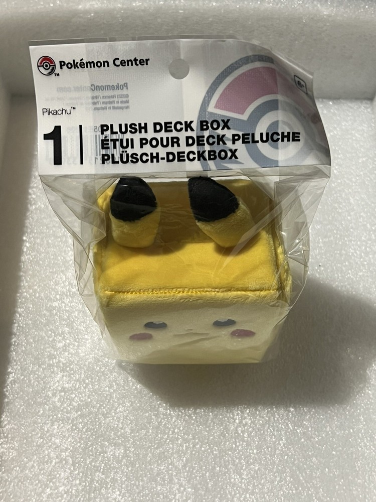 Pokémon Center Pikachu Plush Deck Box