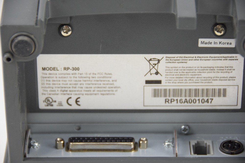 VeriFone RP-300 Thermal Receipt Printer for Ruby Topaz XL