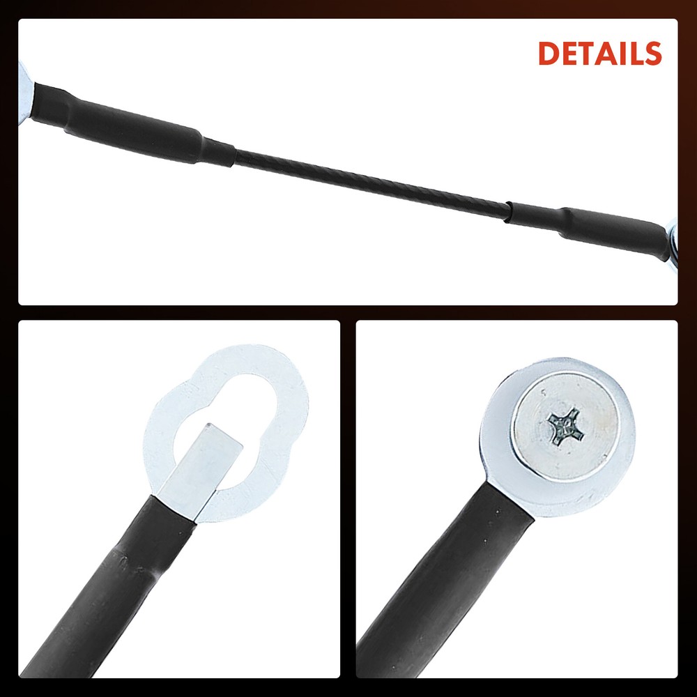 2Pcs Tailgate Support Cable for Toyota Tundra 2000-2006 Driver & Passenger Side