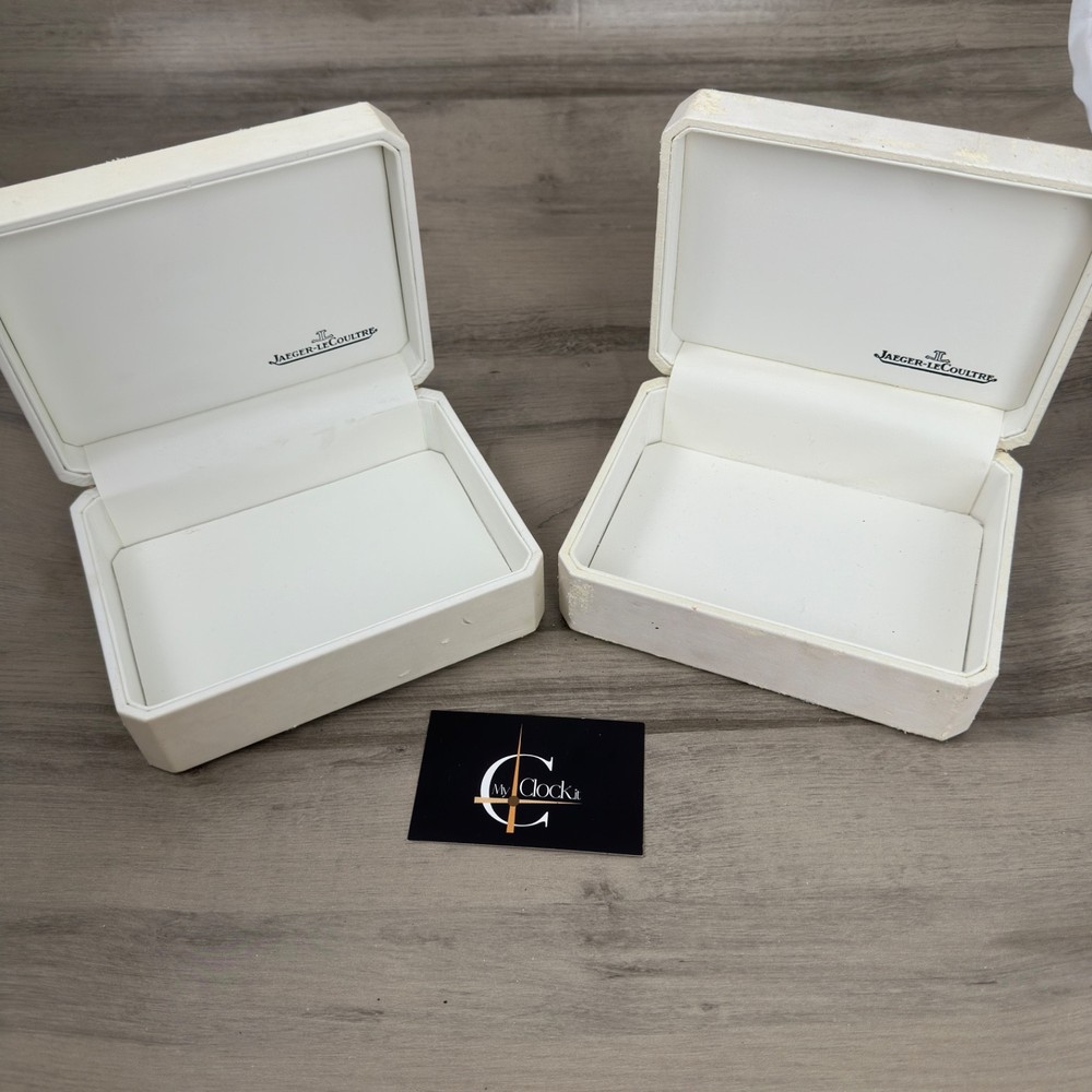 JLC Watch Box 2000s White Empty.