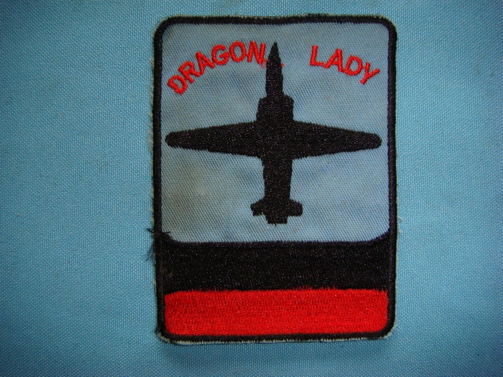 VIETNAM WAR PATCH, USAF LOCKHEED U - 2  LADY DRAGON