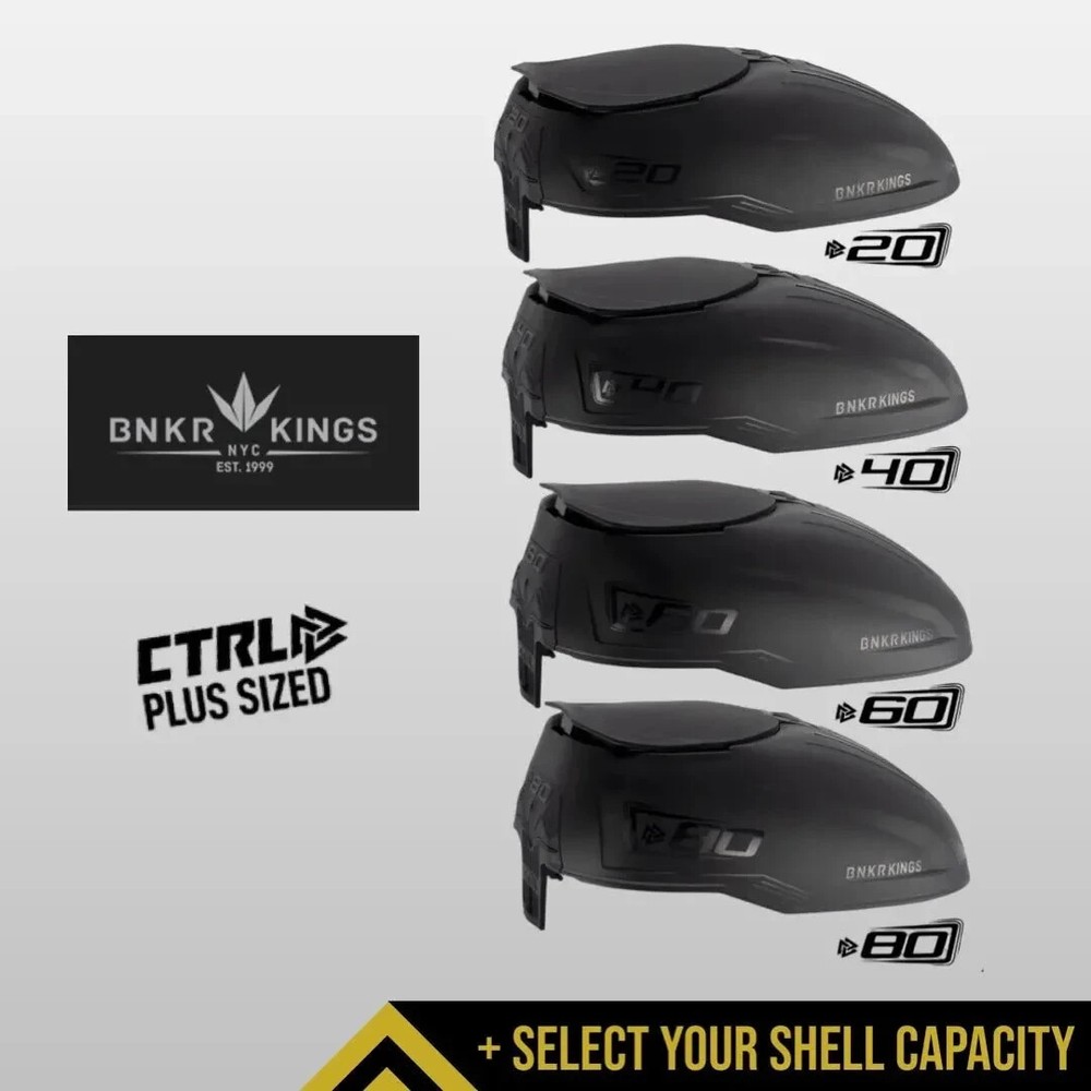 BunkerKings CTRL 80 Top Shell Plus 80 Round Capacity Black