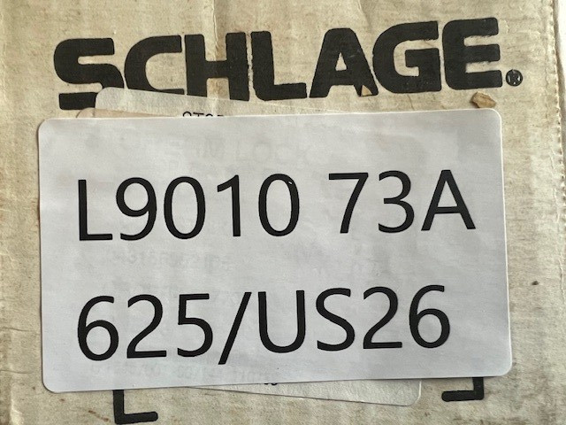 SCHLAGE L9010 73A 625 PASSAGE
