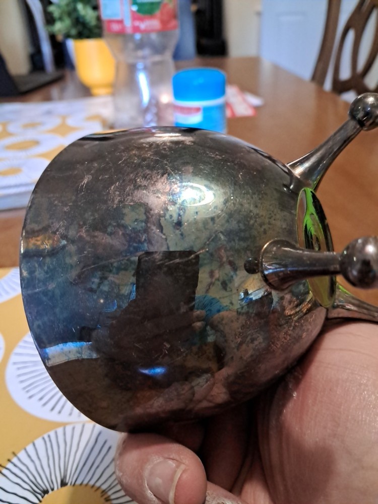 Small Epns 3 Footed Bowl