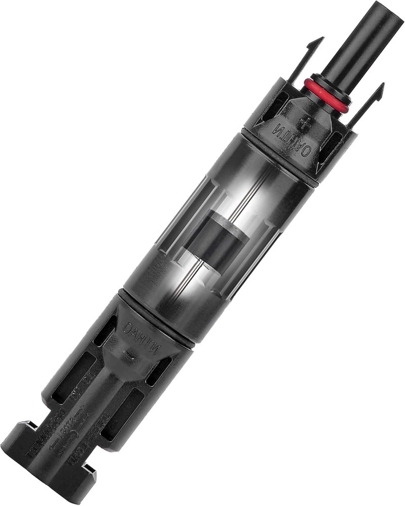 Reliable 5-Pack Solar Panel Connectors - 30A Waterproof with Diode Technology