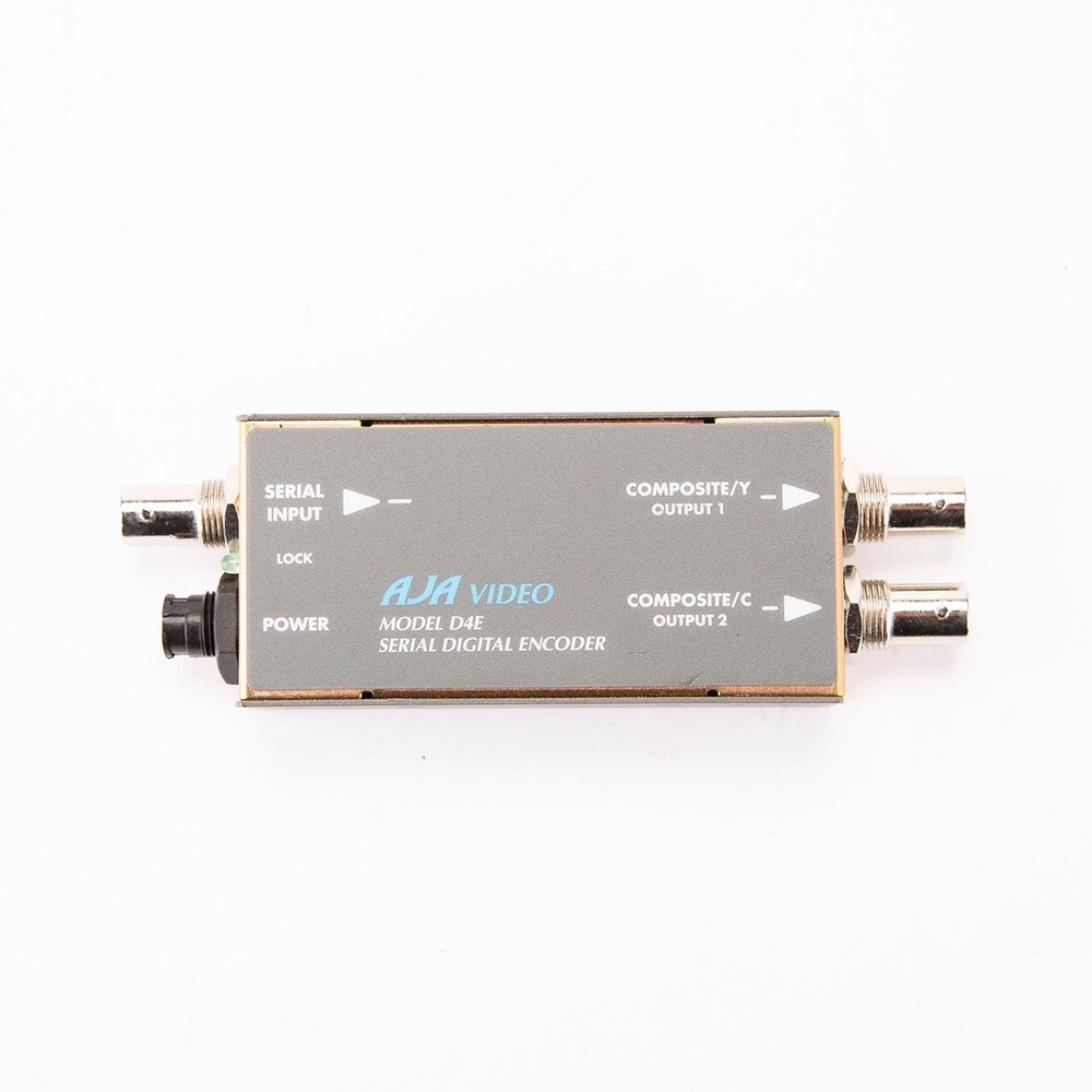 AJA D4E SDI to Composite or S-Video Transcoder - SKU#1922675