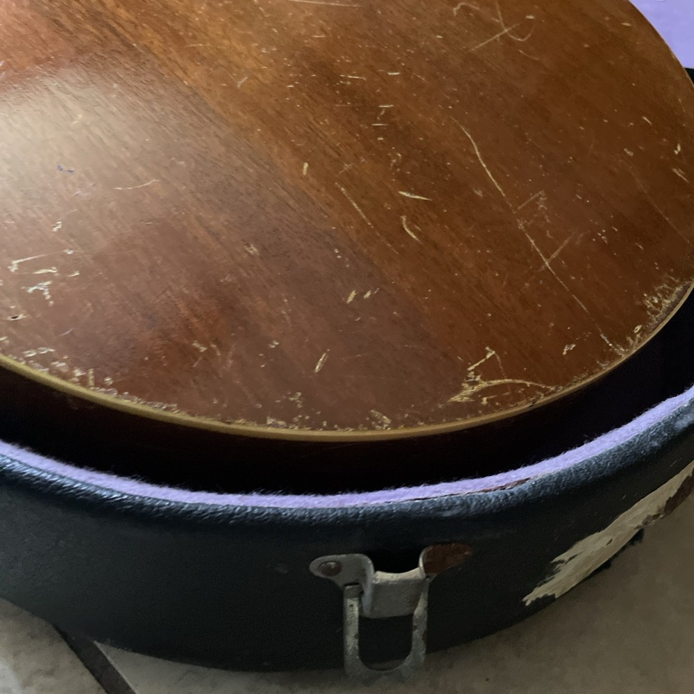 Vintage KAY 4 String Banjo With Case