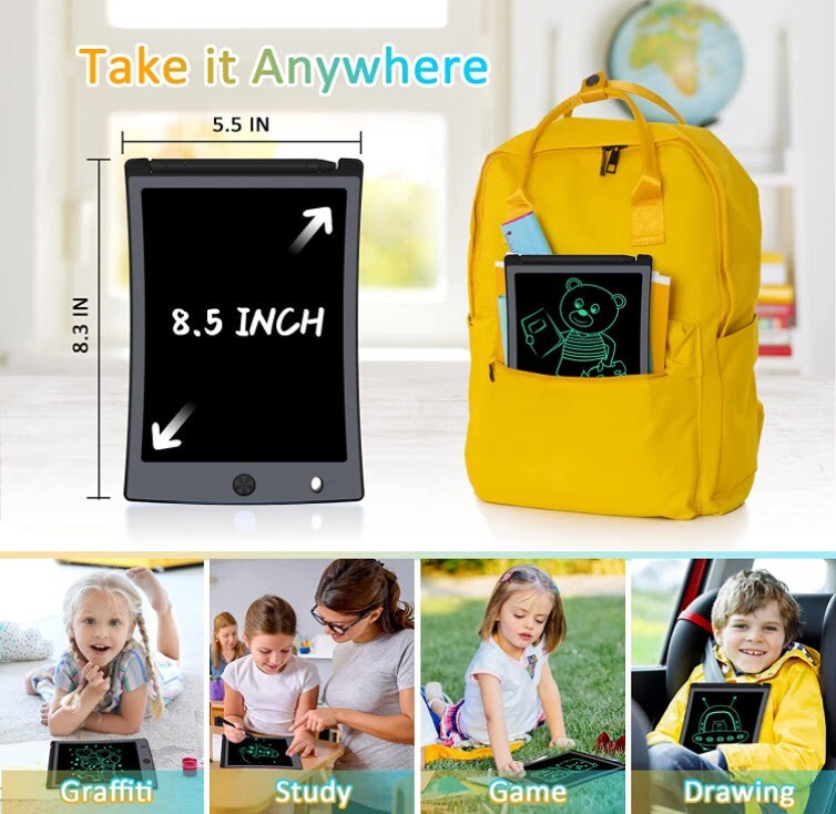 8.5" LCD Writing Tablet Kids Drawing Writing Board