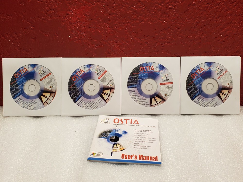 Pharos Ostia GPS Navigation Software