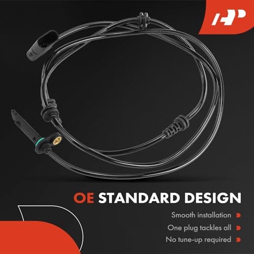 Front Right ABS Wheel Speed Sensor Compatible with Mercedes-Benz C300 C400