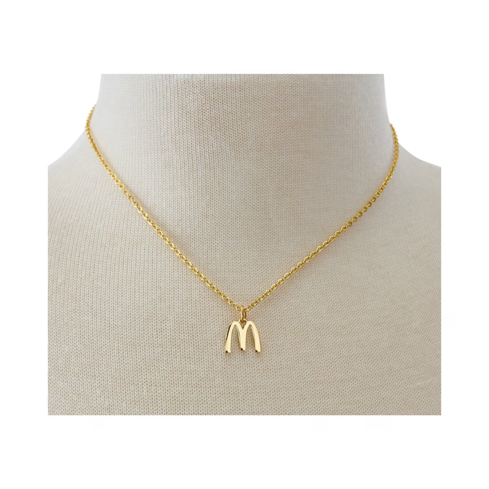 McDonald's Golden Arches Necklace - NEW