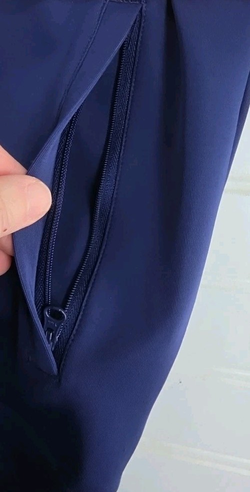 Donald Ross BLUE Vest Half Zip Performance Golf Pullover Mens Size SMALL,