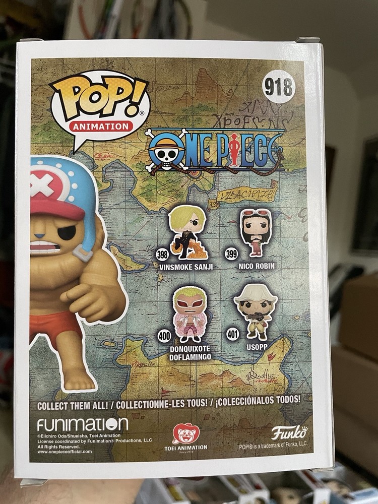 Funko Pop! One Piece Buffed Chopper #918 ECCC 2021 Spring Vinyl Figure