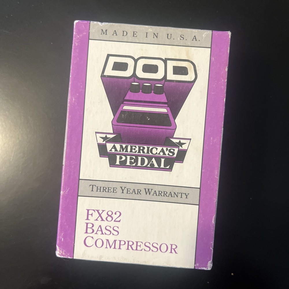 DOD FX82 Bass Compressor Effect Pedal JP