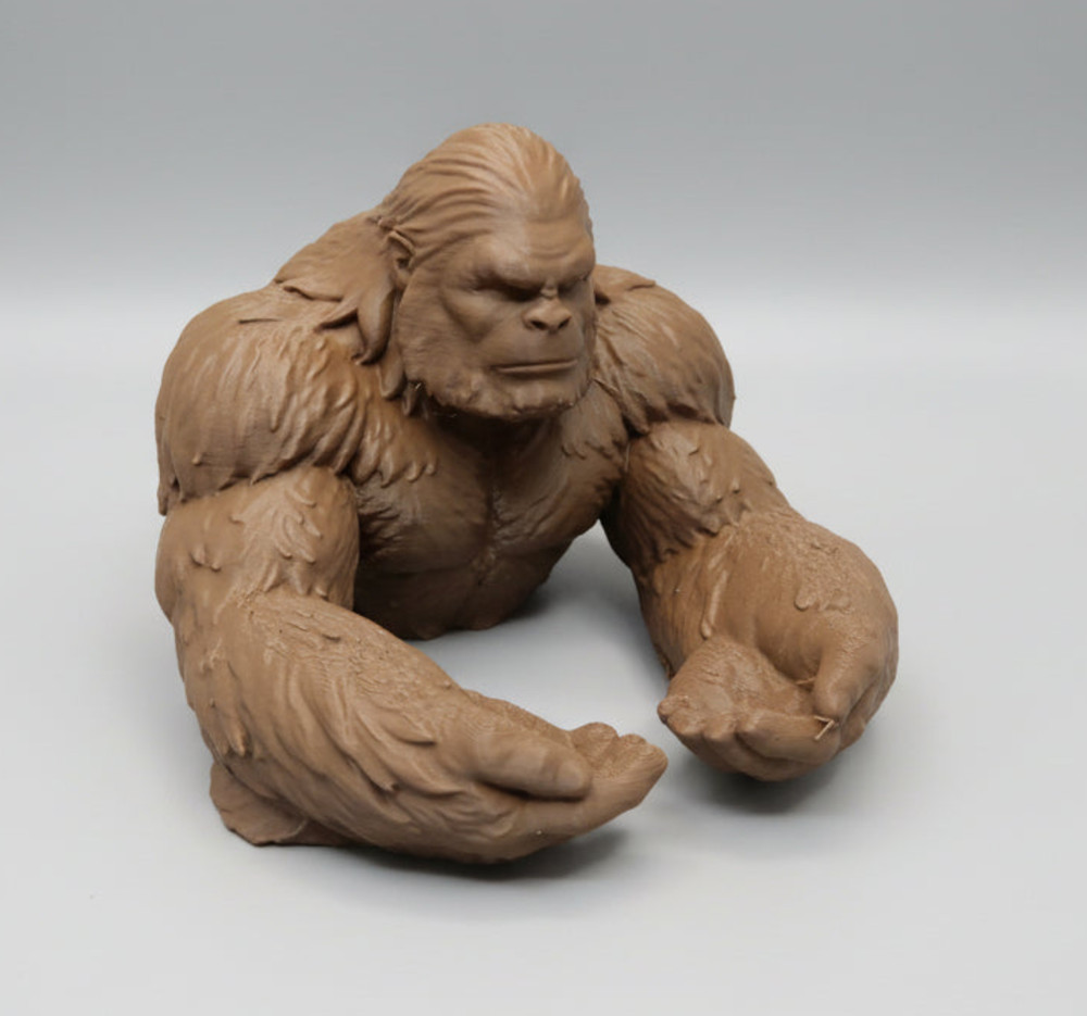 Brown Bigfoot indoor Decor key guard