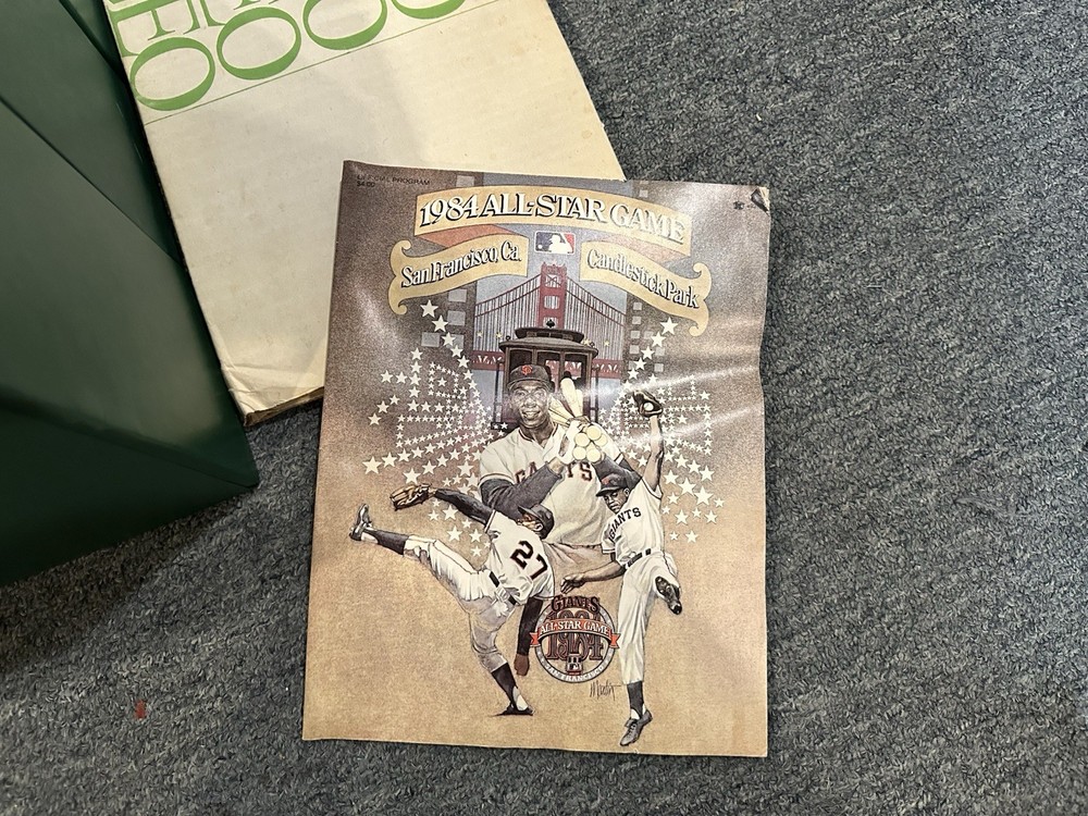 1984 MLB All-Star Game Official Program, Candlestick Park, San Francisco CA