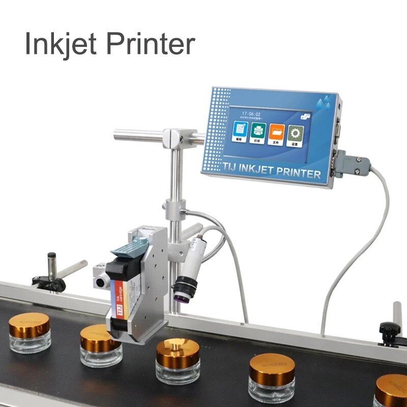 T110 Online Inkjet Date Coding Printer Industrial Assembly Line Coding Machine