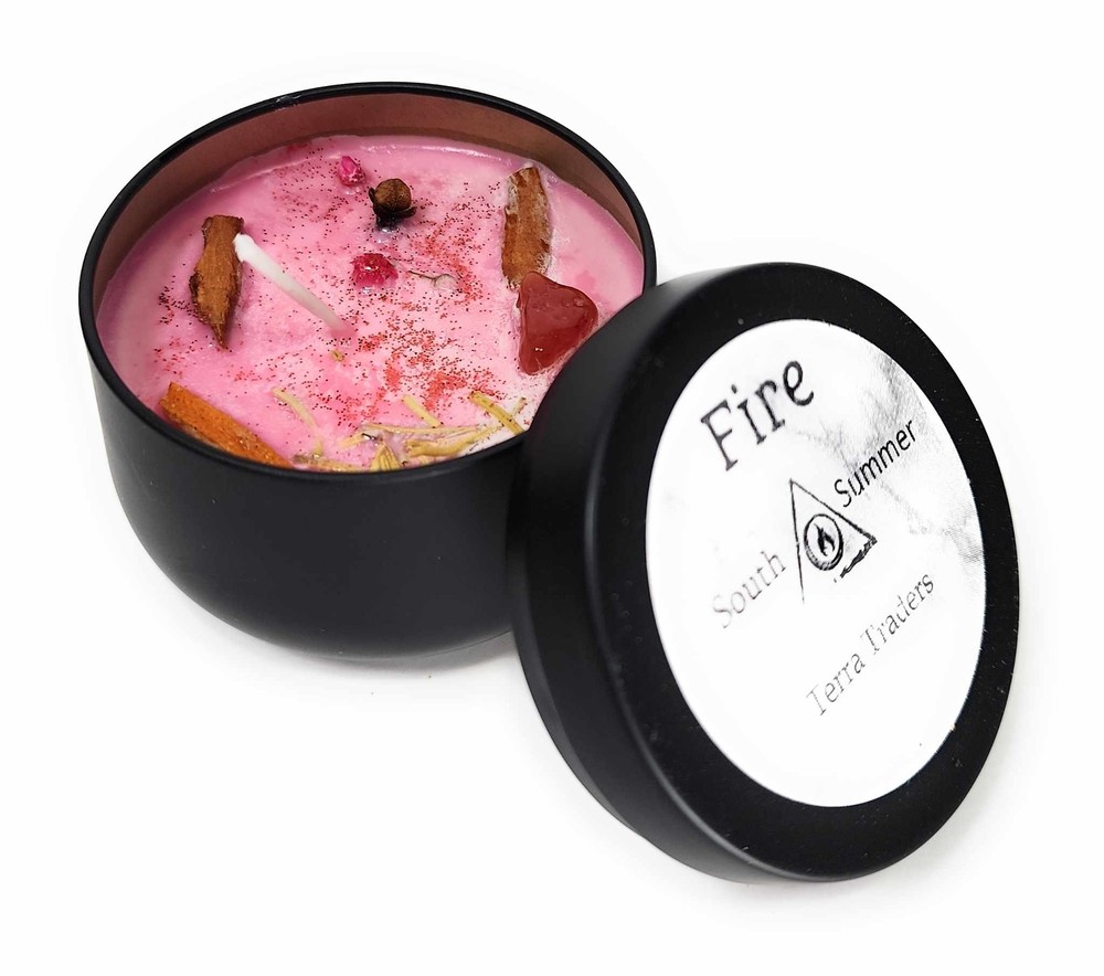 Fire Elemental Wiccan Candle