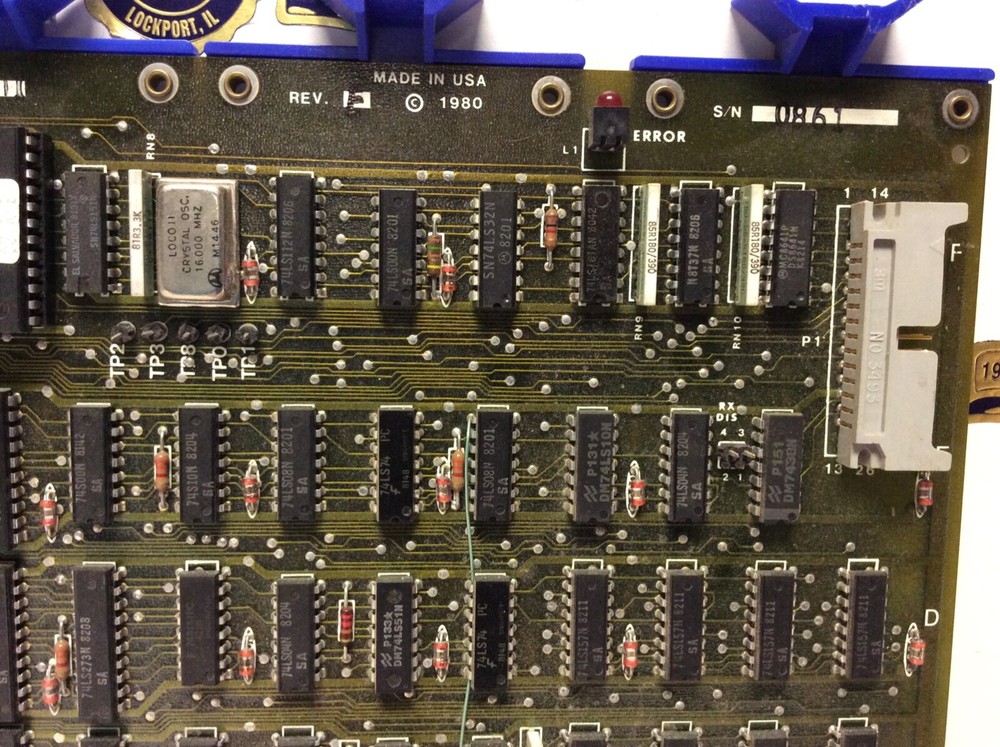 DATA SYSTEM DESIGN # 808830 808830-01 Controller bd DEC Digital Equipment Corp