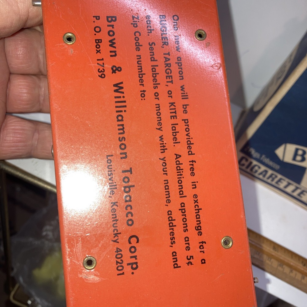 Bugler cigarette making machine with box