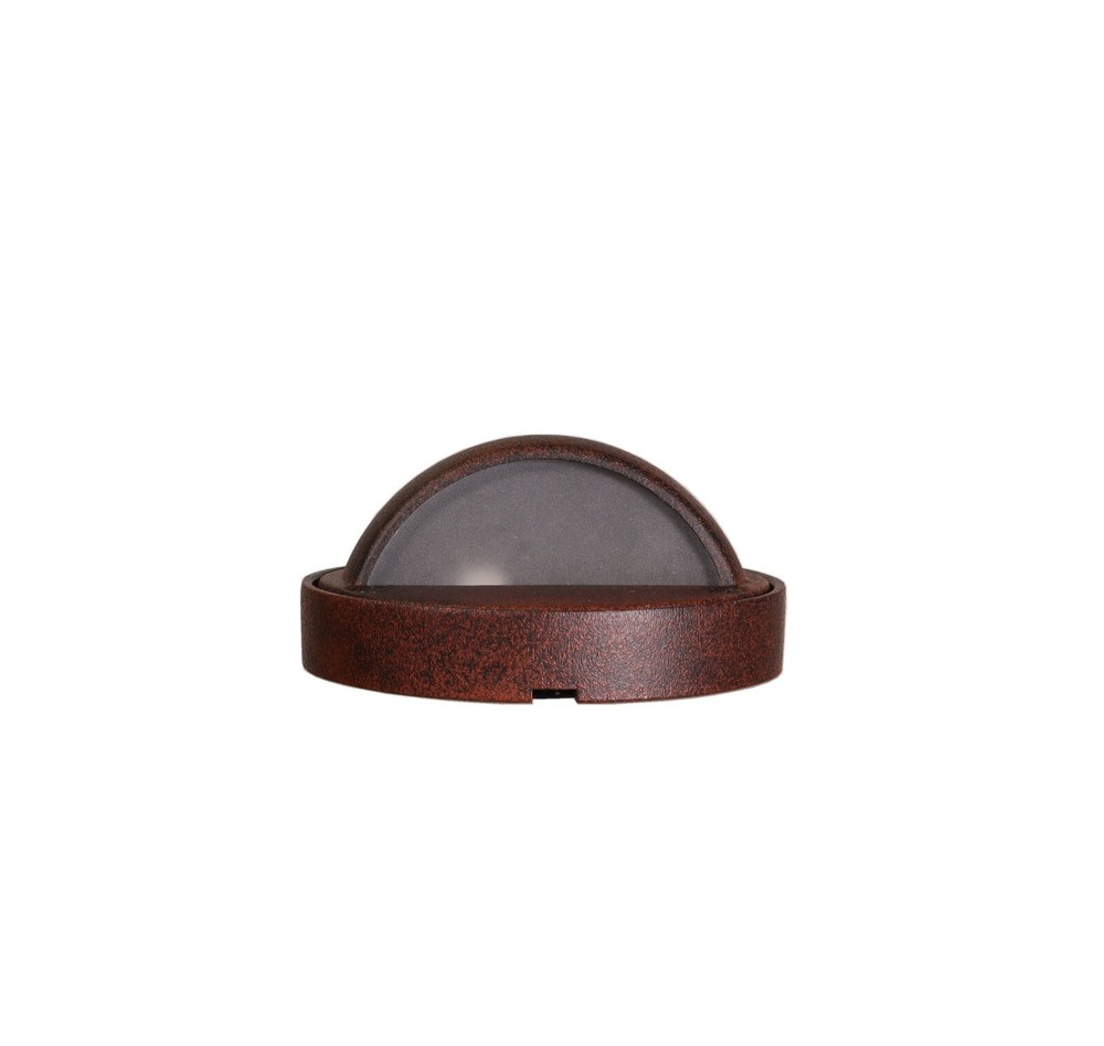 LED 3 Watt Low Voltage Landscape Lighting - Step / Deck Light in Rust Finish